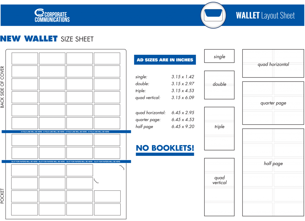Photo Sizes Wallet